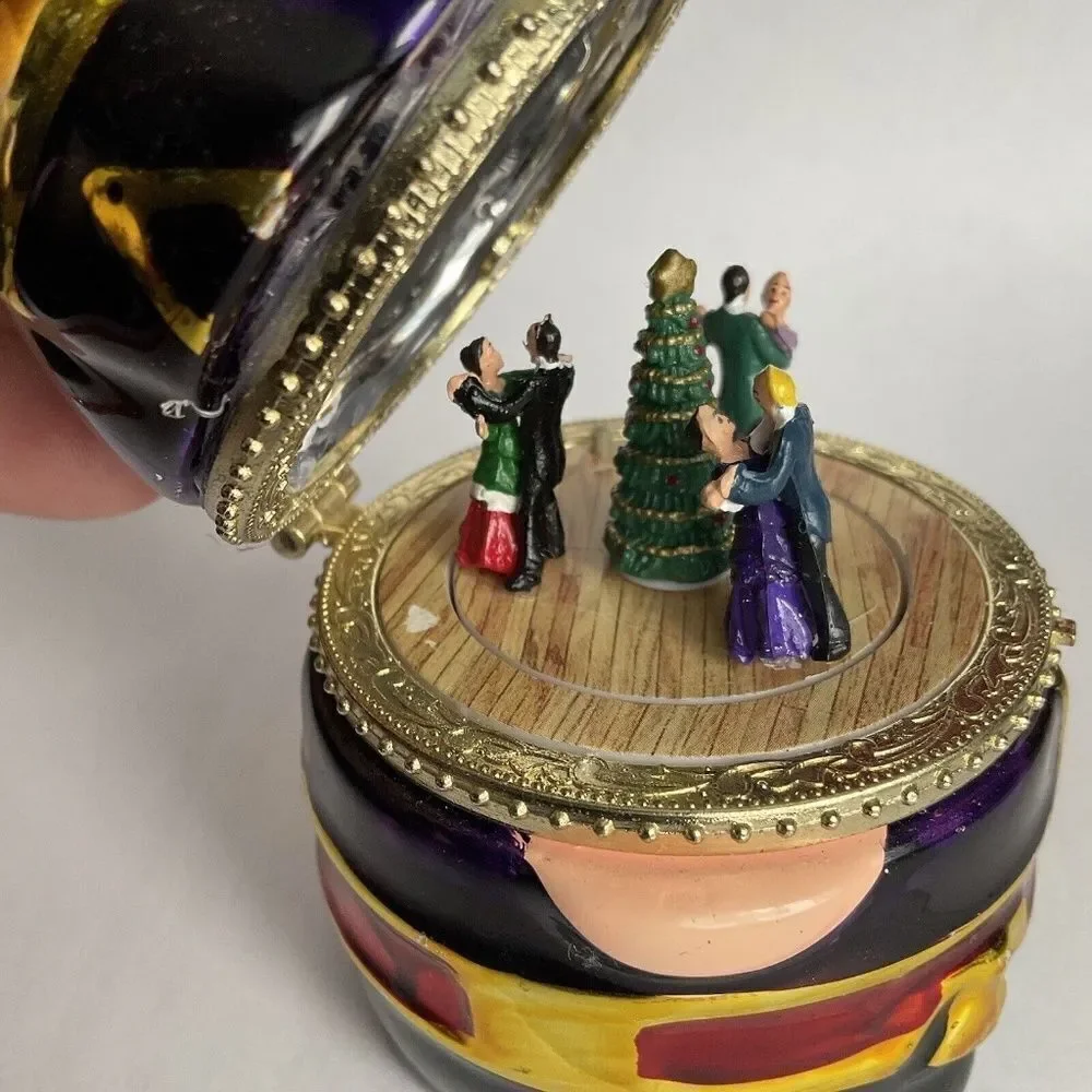 VTG Mr.Christmas Nutcracker Toy Soldier‎ Music Box Plays Dance Sugar Plum Fairy